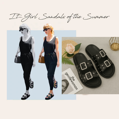 Famous Taylor Swift Slider Sandals