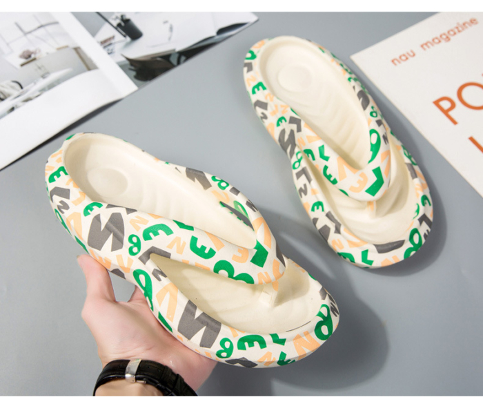 ✨ Fashionable Flip-Flops 👣 Unique Transfer Print Design! Perfect for Summer Outfits! 👗🛒